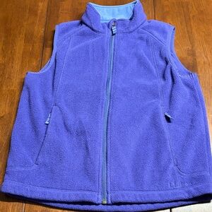 Columbia Purple Kids Fleece Vest